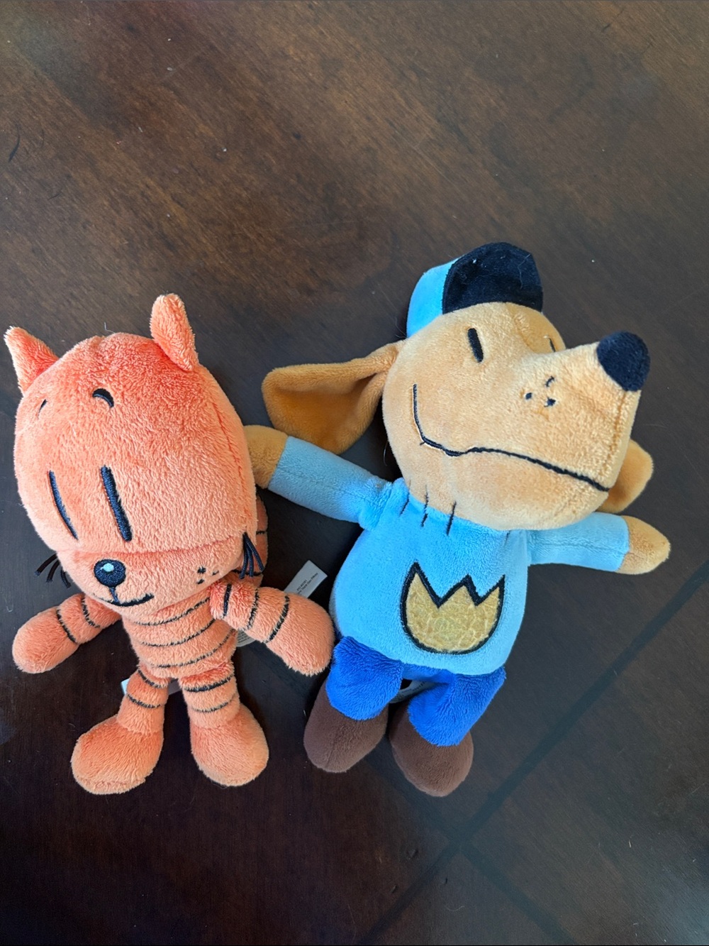 Dogman Plush Dog and Cat Toy Set - Kids Toys
